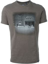 photo print T-shirt Woolrich