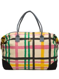 handpainted tartan weekend bag Vivienne Westwood
