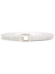 Swarovski crystals embellished belt Filles A Papa