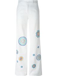 embroidered trousers Si-Jay