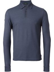 long sleeve polo shirt Zanone
