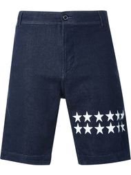 star print denim shorts Guild Prime