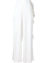 pleated front slack trousers Maison Rabih Kayrouz