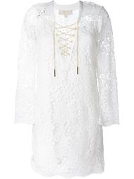 V neck lace dress Michael Michael Kors