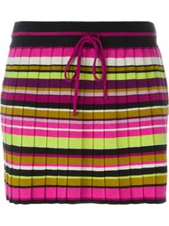 плиссированная полосатая юбка Missoni Vintage
