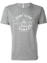 футболка с графическим принтом спереди Sun 68
