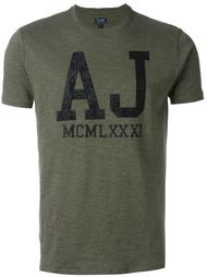 футболка с напечатанным логотипом  Armani Jeans