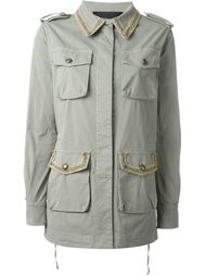 embellished collar and pockets military jacket Ermanno Scervino