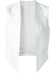 топ с пайетками и открытой строчкой Brunello Cucinelli