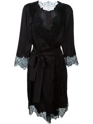 lace detail wrap dress Ermanno Scervino