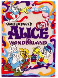 embroidered Alice in Wonderland clutch Olympia Le-Tan