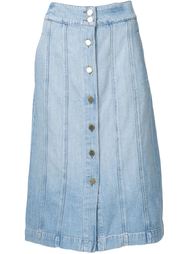 'Le Panel' denim skirt Frame Denim