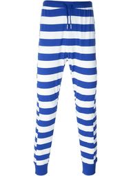 striped ribbed track pants Y-3