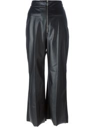 faux leather flared trousers Sportmax