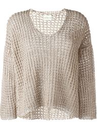 wide knit scoop neck jumper Simon Miller