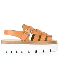 strappy flatform sandals Mm6 Maison Margiela