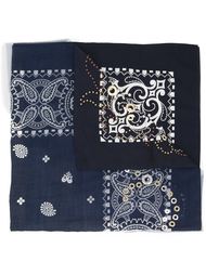 paisley print scarf Sacai