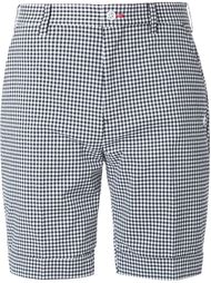checked print tailored shorts Loveless