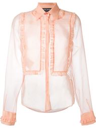 frilled shirt Rochas