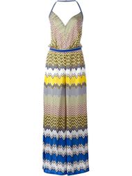 трикотажный комбинезон с зигзагообразным узором Missoni