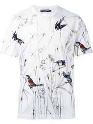 bird print T-shirt  Dolce &amp;amp; Gabbana