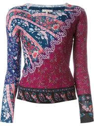 floral print jumper Etro