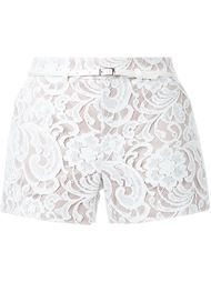 lace belted shorts Loveless