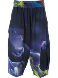 blur print shorts Y-3