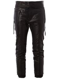 укороченные байкерские брюки Haider Ackermann