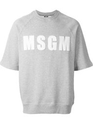 толстовка с принтом  MSGM