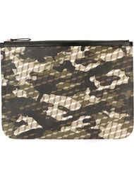 camouflage print clutch Pierre Hardy