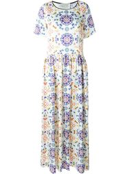 pleated kaleidoscope print maxi dress Forte Forte