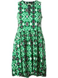 geometric print day dress P.A.R.O.S.H.