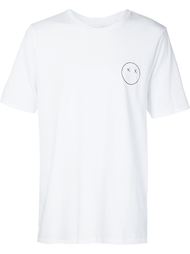 'Sour face embroidery T-shirt' Rag &amp;amp; Bone