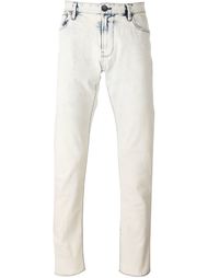 джинсы с линялым эффектом Armani Jeans