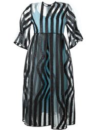 mesh overlay dress Roksanda