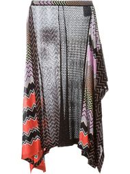 асимметричная юбка с принтом  Missoni