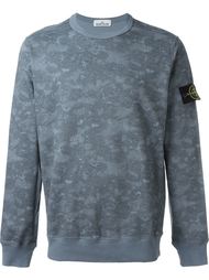 camouflage print sweatshirt Stone Island