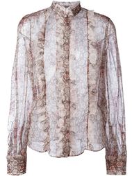 floral print blouse Alexander McQueen