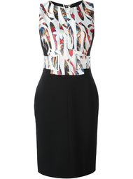 printed party dress Antonio Berardi