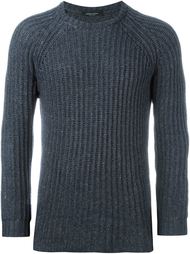 cable knit fitted jumper Roberto Collina