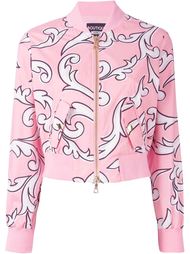 куртка-бомбер с графическим принтом Boutique Moschino