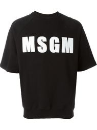 толстовка с принтом  MSGM