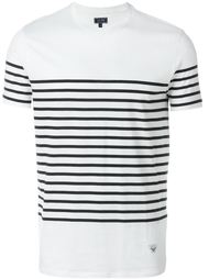 полосатая футболка Armani Jeans