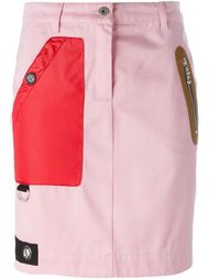 юбка с контрастными карманами Love Moschino