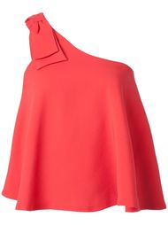 'Cat stretch crepe' blouse Saloni