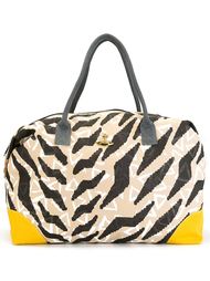 zebra print luggage bag Vivienne Westwood Anglomania