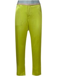 front pleat cropped trousers Haider Ackermann