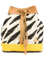 zebra print backpack Vivienne Westwood Anglomania