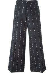 dash print cropped trousers Eggs